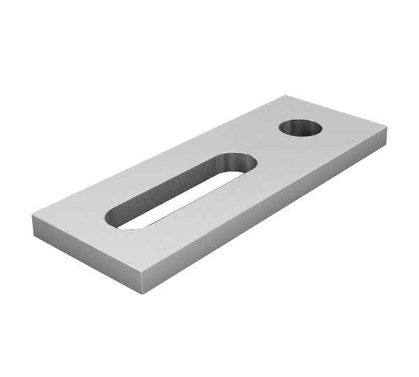 Adapter plate aluminium M12