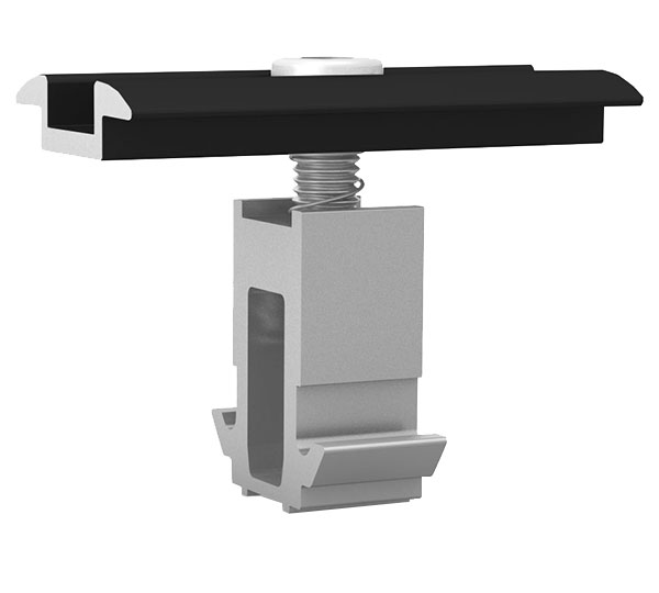 MC SET DomeClamp 30 – 50 mm Black Universal