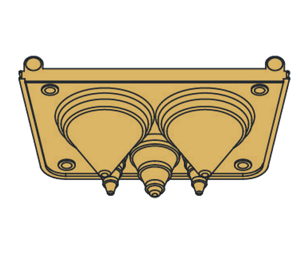 X-Plate for SG350HX (VPE 5 Stk.)